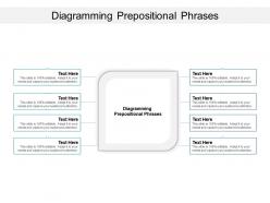 Diagramming prepositional phrases ppt powerpoint presentation ideas graphics template cpb