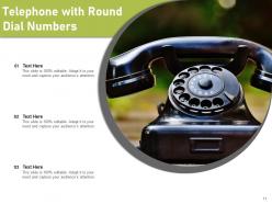 Dial Compass Cylinder Speedometer Telephone Round