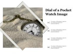 Dial of a pocket watch image