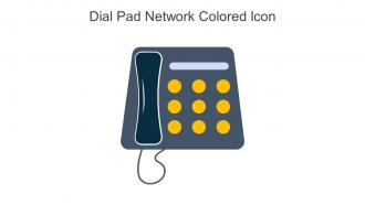 Dial Pad Network Colored Icon In Powerpoint Pptx Png And Editable Eps Format