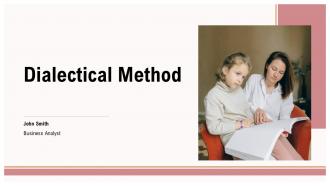 Dialectical Method PPT Slides ACP