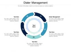 Dialer management ppt powerpoint presentation summary graphics cpb