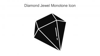 Diamond Jewel Monotone Icon In Powerpoint Pptx Png And Editable Eps Format