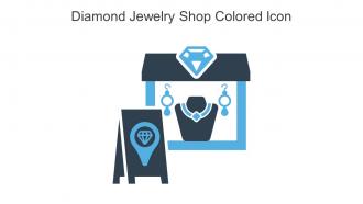 Diamond Jewelry Shop Colored Icon In Powerpoint Pptx Png And Editable Eps Format