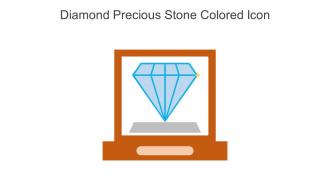 Diamond Precious Stone Colored Icon In Powerpoint Pptx Png And Editable Eps Format