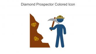Diamond Prospector Colored Icon In Powerpoint Pptx Png And Editable Eps Format