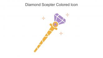 Diamond Scepter Colored Icon In Powerpoint Pptx Png And Editable Eps Format
