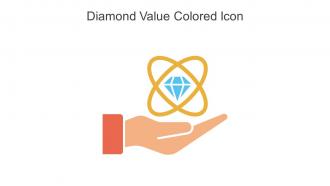 Diamond Value Colored Icon In Powerpoint Pptx Png And Editable Eps Format
