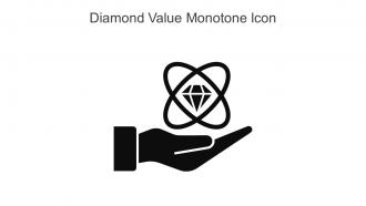 Diamond Value Monotone Icon In Powerpoint Pptx Png And Editable Eps Format