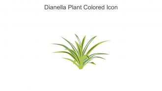 Dianella Plant Colored Icon In Powerpoint Pptx Png And Editable Eps Format
