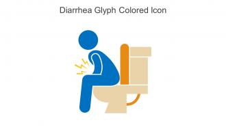 Diarrhea Glyph Colored Icon In Powerpoint Pptx Png And Editable Eps Format
