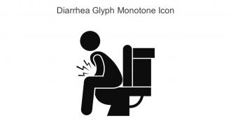 Diarrhea Glyph Monotone Icon In Powerpoint Pptx Png And Editable Eps Format