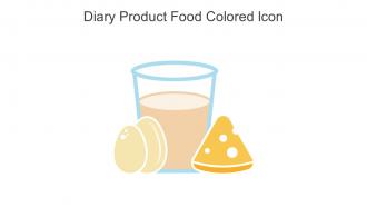 Diary Product Food Colored Icon In Powerpoint Pptx Png And Editable Eps Format