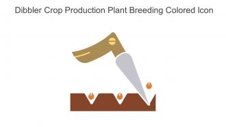 Dibbler Crop Production Plant Breeding Colored Icon In Powerpoint Pptx Png And Editable Eps Format