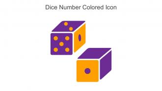 Dice Number Colored Icon In Powerpoint Pptx Png And Editable Eps Format