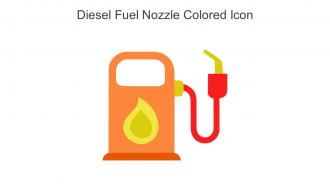 Diesel Fuel Nozzle Colored Icon In Powerpoint Pptx Png And Editable Eps Format