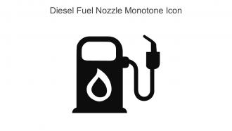 Diesel Fuel Nozzle Monotone Icon In Powerpoint Pptx Png And Editable Eps Format