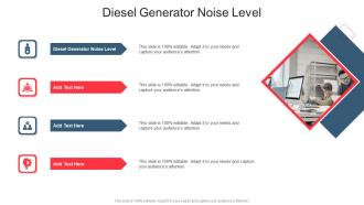 Diesel Generator Noise Level In Powerpoint And Google Slides Cpb