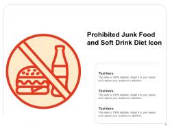 Diet Icon Vegetables Prohibited Drink Control Balanced