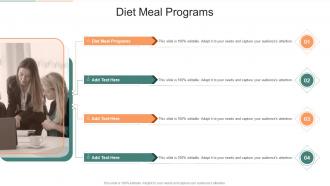 Diet Meal Programs In Powerpoint And Google Slides Cpb