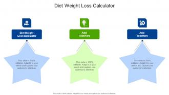Diet Weight Loss Calculator In Powerpoint And Google Slides Cpb