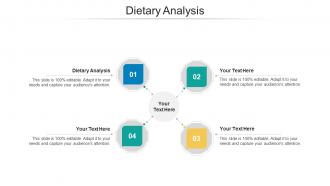 Dietary analysis ppt powerpoint presentation ideas gallery cpb