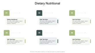 Dietary Nutritional In Powerpoint And Google Slides Cpb