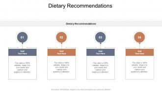 Dietary Recommendations In Powerpoint And Google Slides Cpb