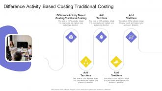 Difference Activity Based Costing Traditional Costing In Powerpoint And Google Slides Cpb