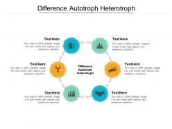 Difference autotroph heterotroph ppt powerpoint presentation clipart cpb
