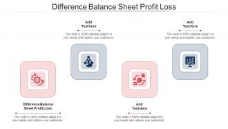 Difference Balance Sheet Profit Loss Ppt Powerpoint Presentation Ideas Slide Cpb