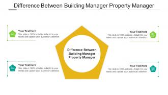 Difference between building manager property manager ppt powerpoint presentation ideas cpb