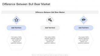 Difference Between Bull Bear Market In Powerpoint And Google Slides Cpb