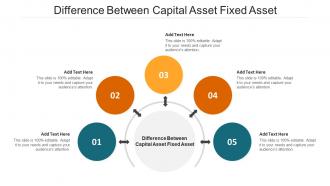 Difference Between Capital Asset Fixed Asset In Powerpoint And Google Slides Cpb