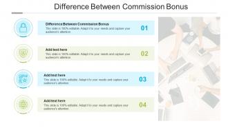 Difference Between Commission Bonus In Powerpoint And Google Slides Cpb