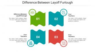Difference between layoff furlough ppt powerpoint presentation icon gridlines cpb