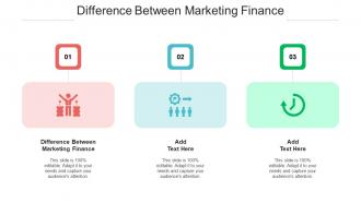 Difference Between Marketing Finance In Powerpoint And Google Slides Cpb