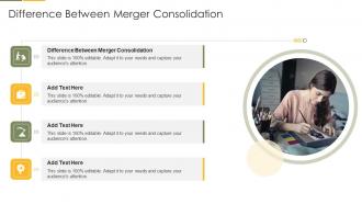 Difference Between Merger Consolidation In Powerpoint And Google Slides Cpb