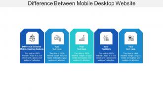 Difference between mobile desktop website buyers budget ppt powerpoint presentation good cpb