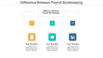 Difference between payroll bookkeeping ppt powerpoint presentation portfolio information cpb
