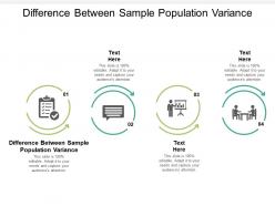 Difference between sample population variance ppt powerpoint presentation infographic cpb