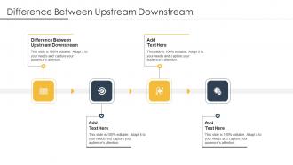 Difference Between Upstream Downstream In Powerpoint And Google Slides Cpb