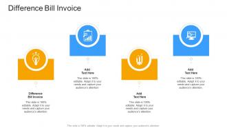 Difference Bill Invoice In Powerpoint And Google Slides Cpb