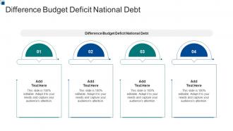 Difference Budget Deficit National Debt In Powerpoint And Google Slides Cpb