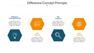 Difference Concept Principle Ppt Powerpoint Presentation Gallery Vector Cpb