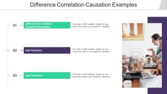 Difference Correlation Causation Examples In Powerpoint And Google Slides Cpb