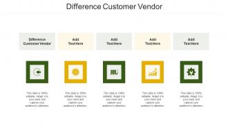 Difference Customer Vendor In Powerpoint And Google Slides Cpb