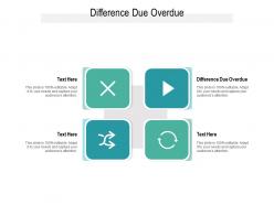 Difference due overdue ppt powerpoint presentation outline guide cpb