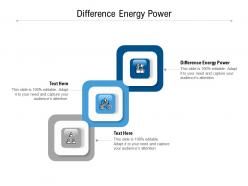 Difference energy power ppt powerpoint presentation portfolio infographics cpb