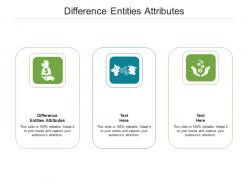 Difference entities attributes ppt powerpoint presentation summary styles cpb